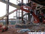 Continued installing curtain wall mullions at the Monumental Stair Facing South 1.jpg